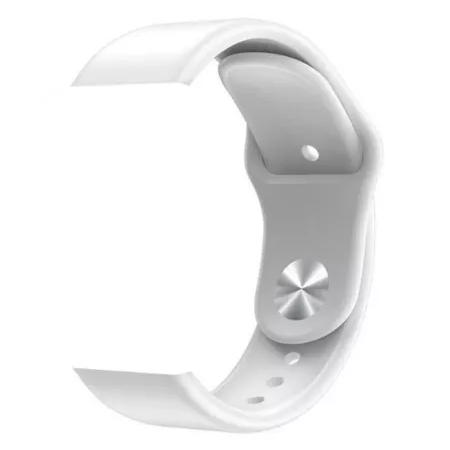 Malla De Repuesto Para Relojes Y68 ,D20 D30 Cuadrados Redondos– Color Blanco Liso