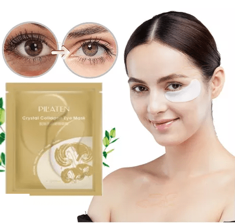Par de Parches Contorno De Ojos Colageno Ojeras Mascarilla Hidratación