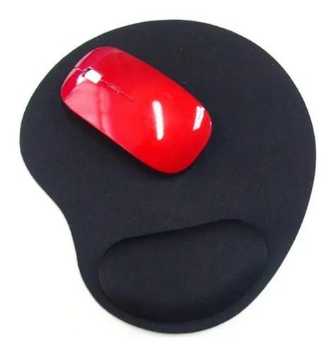Mouse Pad MB Apoya Muñeca Almohadilla Color Negro