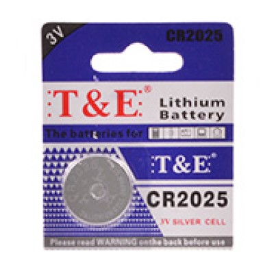 Pila 2025 T&E  (Tamaño: 20mm X 2,5mm) Por unidad