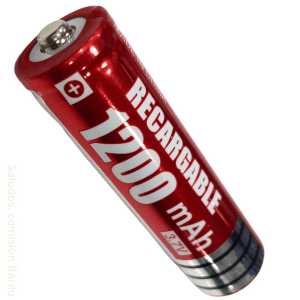 Pila 18650 Osr  1200Mah Batería Recargable 3.7v  Li+Ion