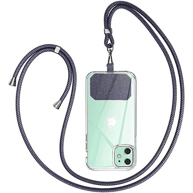 Correa Mod1 Colgante Universal Para Colgar En Funda De Celular Regulable Color Negro