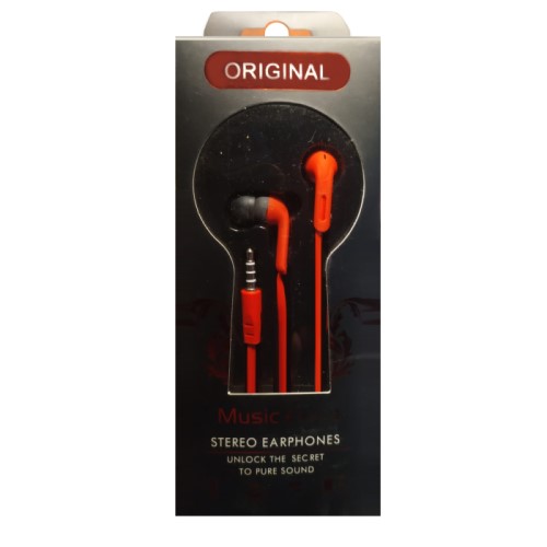 Auriculares Music-R Sport Manos Libres Plug 3.5mm Color Negro