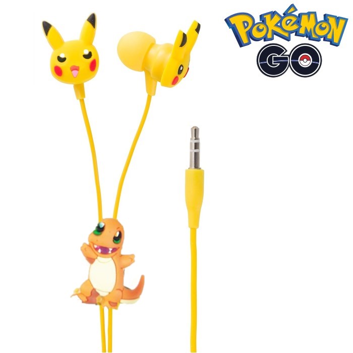 Auriculares Con Cable plug 3.5m (En Bolsa) Pokemon Modelo: Pikachu