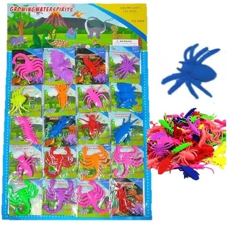 Bichos Magicos Biogel Hidrogel Crece Con El Agua %600 Modelo Grande