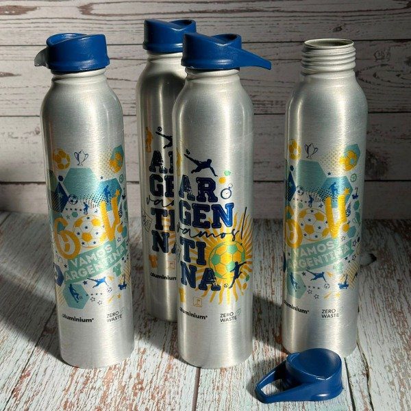 Botella De Aluminio 500ml Promo Verano