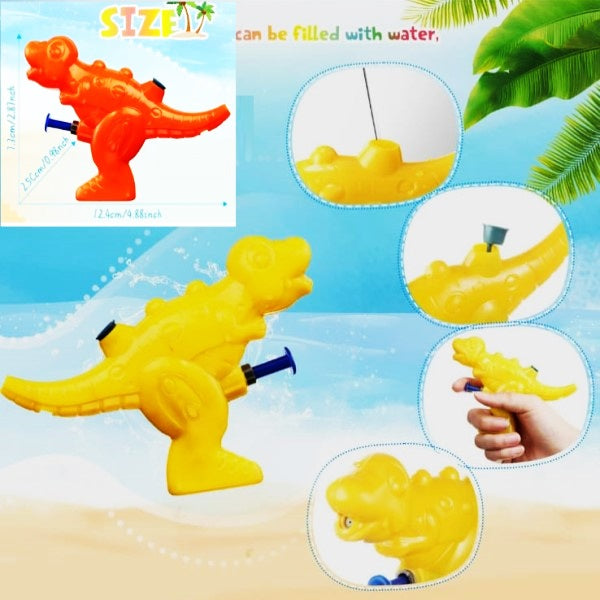 Pistola Dinosaurio De Agua 12 Cm Juguete