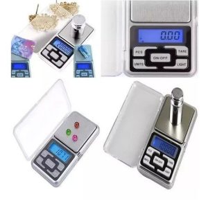Balanza Gramera Digital Precisión 0.1g A 500g Joyero