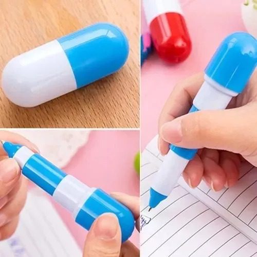 Lapicera Extensible Capsula Bolígrafo Birome