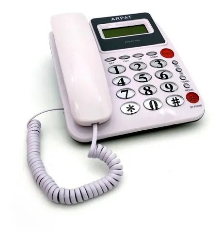 Telefono Fijo De Mesa Arpat Con Visor