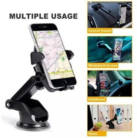 Soporte Celular Reforzado 360 Clase 2 Suono 2 Ejes + Brazo Extensible