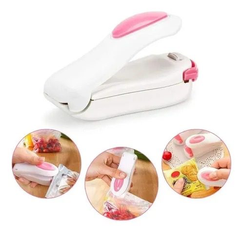 Sellador De Bolsa De Plástico Sella A Pila