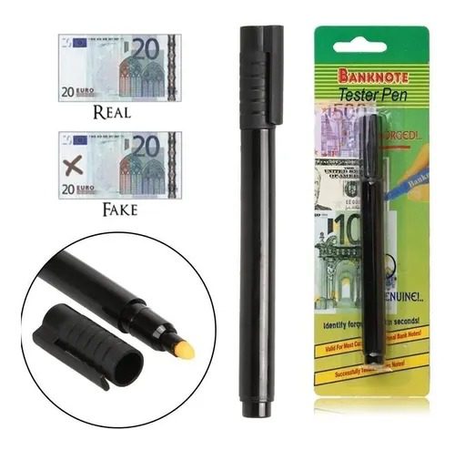 Lápiz Detector Billetes Falsos Marcador