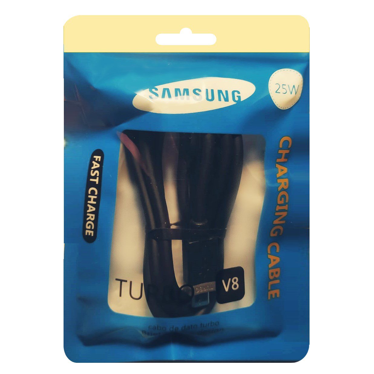 Cable Samsung 25w Usb A Micro Usb V8 (En Bolsa)