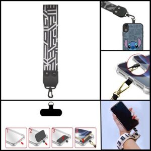 Colgante Universal De Mano Reforzada Para Celular/Llaves M5/D26 De 22 Cm X 4CM (Con Acople) Egipcio