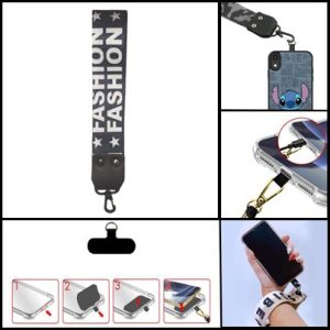 Colgante Universal De Mano Reforzada Para Celular/Llaves M5/D25 De 22 Cm X 4CM (Con Acople) Fashion