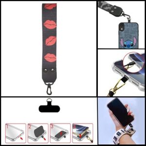 Colgante Universal De Mano Reforzada Para Celular/Llaves M5/D32 De 22 Cm X 4CM (Con Acople)