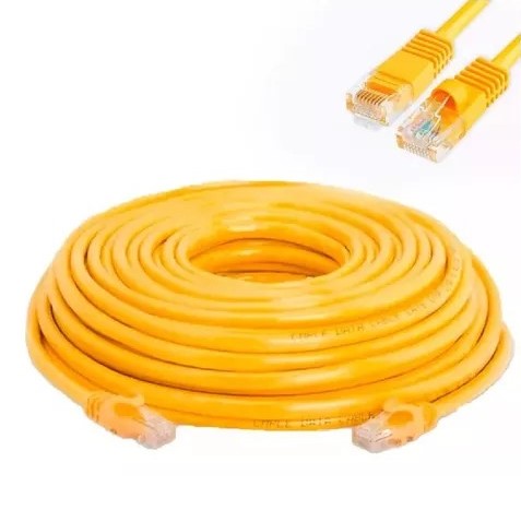 Cable De Red 20 Metros Categoria 6E Reforzado Rj45