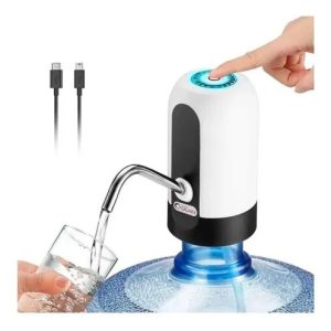Bomba Dispenser Eléctrico Modelo:S Recargable Para Bidones