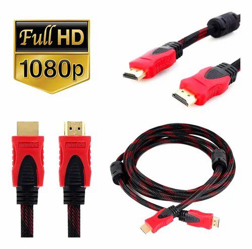 Cable Hdmi A Hdmi  Full Hd 4k Reforzado 3m