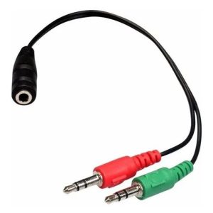 Convertidor Adaptador 1x Hembra A 2x Machos, Audio Plug 3.5mm, Cable Splitter De Auriculares Hacia Pc, Otros