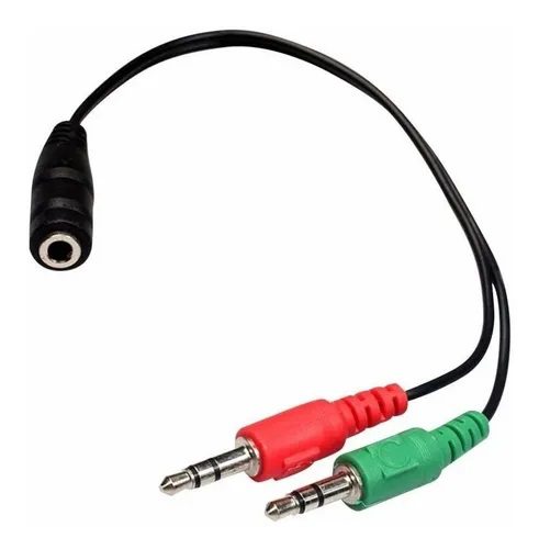 Convertidor Adaptador 1x Hembra A 2x Machos, Audio Plug 3.5mm, Cable Splitter De Auriculares Hacia Pc, Otros