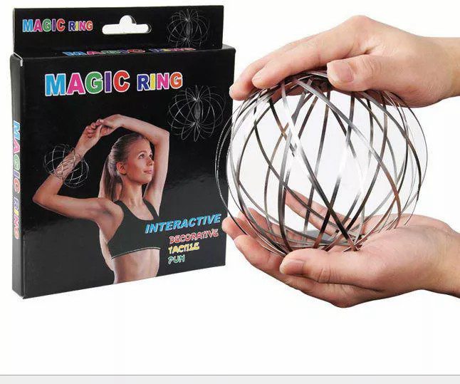 Magic Ring Aro Kinético Metálico Colores