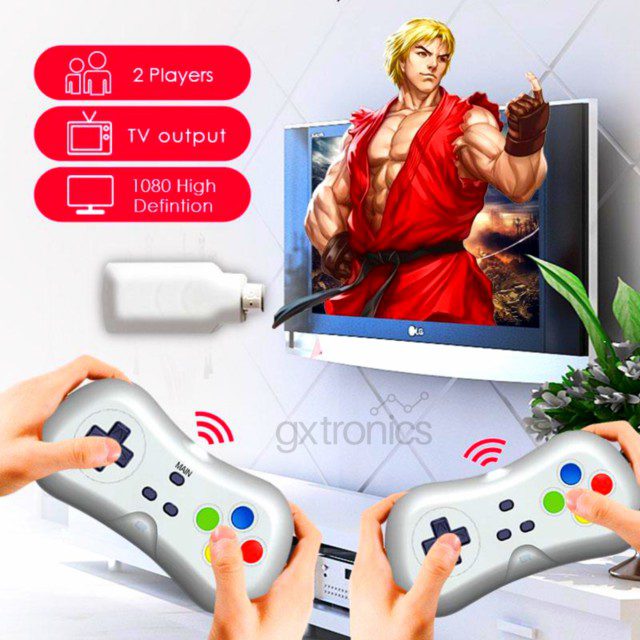 Consola 2.4g De 620 Juegos Inalambrica 2 Joystick