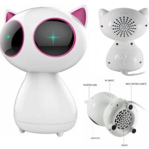 Parlante Kat Con Luz 16cm Usb Y Plug C/Volumen