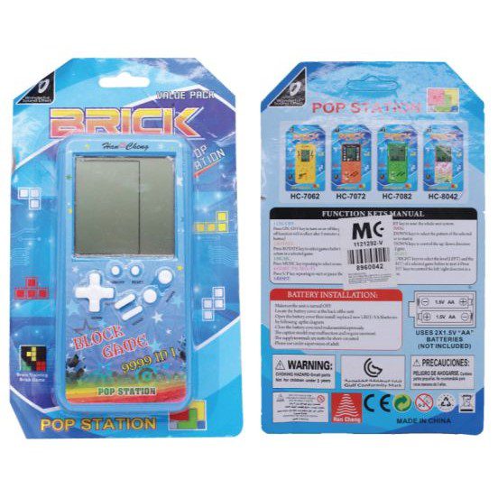 Consola Grande De Juegos brik pop statios