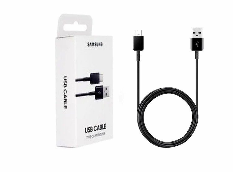 Cable Caja Samsung 3.0 Usb a Micro Usb V8 Simil Original (En Caja) Color Negro