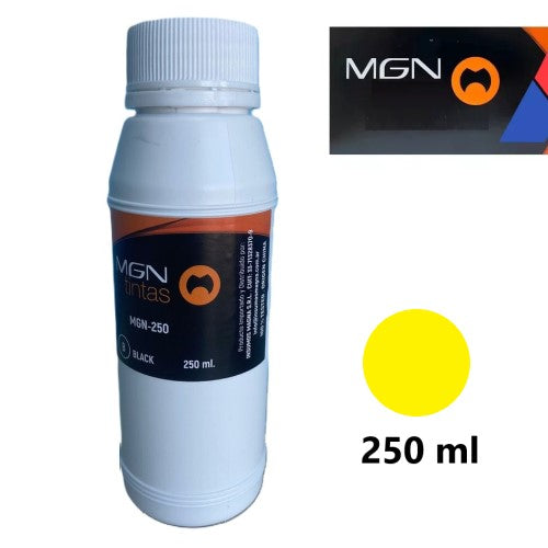 Tinta Universal Para Sistema Continuo 250ML Color Amarillo (Yellow)