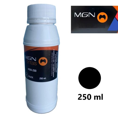 Tinta Universal Para Sistema Continuo 250ML Color Negro (Black)