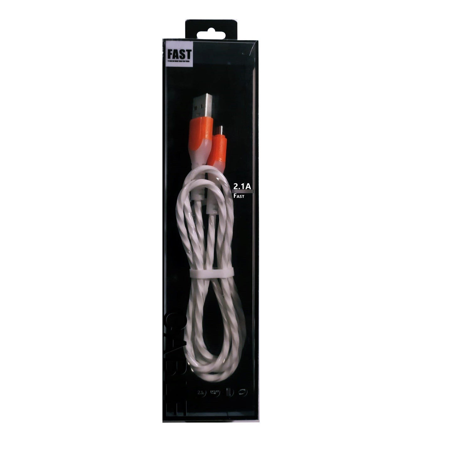 Cable Con Luz Fast Usb A Micro Usb v8 2.1 Amp