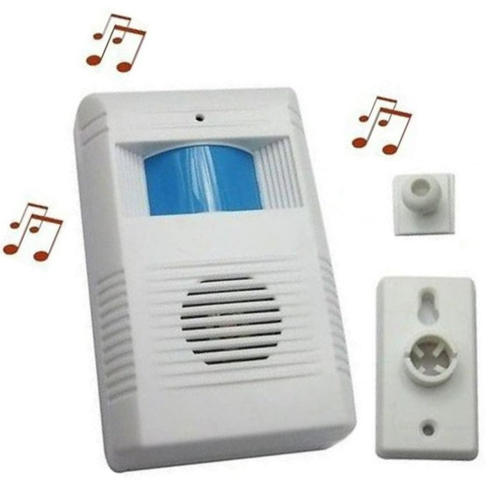 Sensor De Movimiento Sonido Alarma Timbre Aviso De Entrada Negocio Otros