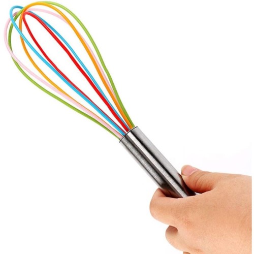 Batidor de Mano Agarre de Acero Silicon