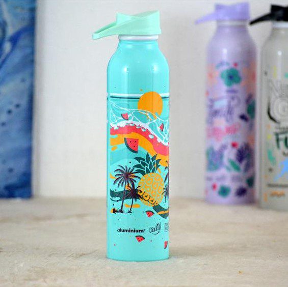 Botella De Aluminio Summer M1 500ml Celeste