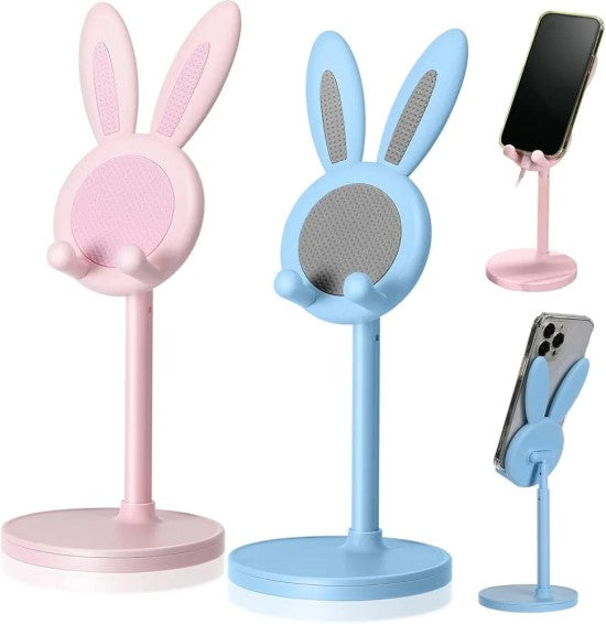 Soporte de Mesa Conejo 23x10Cm Conejo Color Celeste