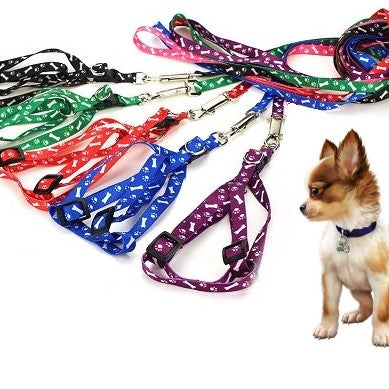 Correa De Tela Con Agarre y Clip + Pechero Ancho 1Cm Tamaño Chico