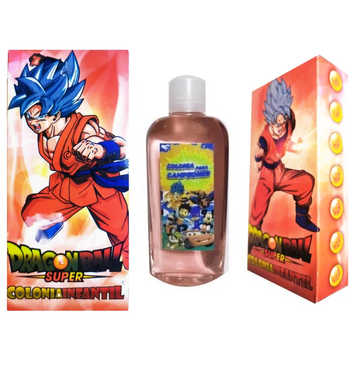 Colonia Infantil 14 X 7Cm Diseño: Dragon Ball Z