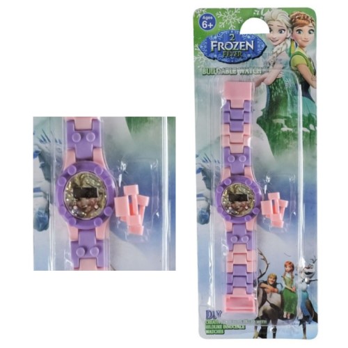 Reloj Con Personaje Desarmable (En Blíster) Modelo: Frozen