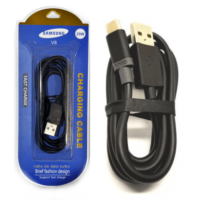 Cable Samsung 25w De Usb a Micro Usb V8 (En Blíster)