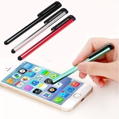 Lápiz Óptico Diseño Smartphone Tablet Celu Otros Modelo 1, Color Negro