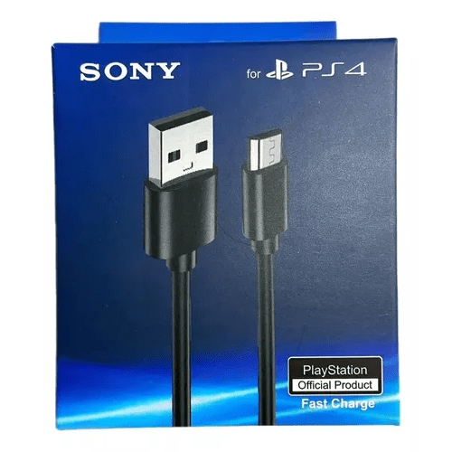Cable Sony Usb a Micro Usb Para 1,5M Ps4 Con Filtro (Caja Grande Fina)