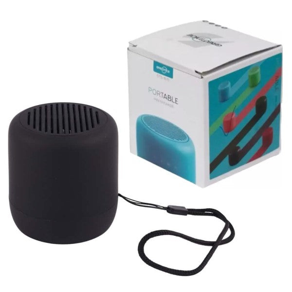 Parlante Bluetooth G75 8X7Cm Entrada Usb MicroSD Color Negro