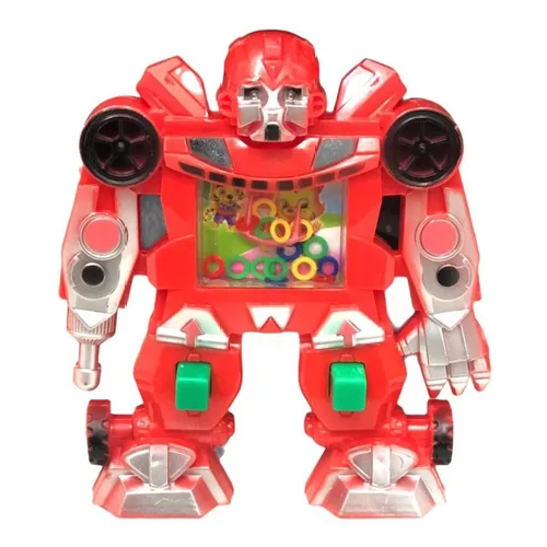 Juego Con botones de Pulsación Puntería juguete Con Agua Modelo: Robot 13Cm
