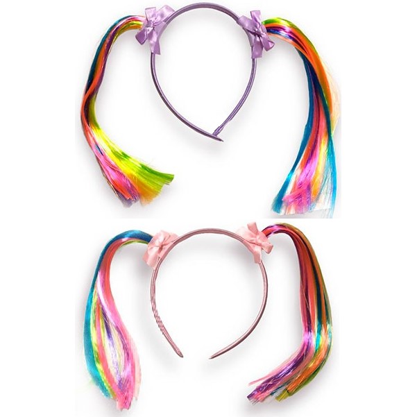 Vincha De Pelo Con Extensión De Pelo