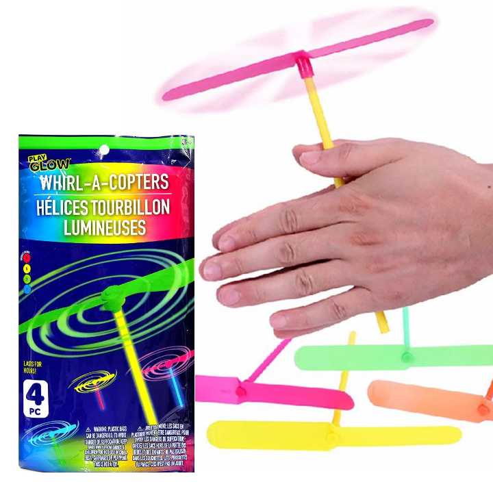 Hélice Voladora De Juguete Lumineuses