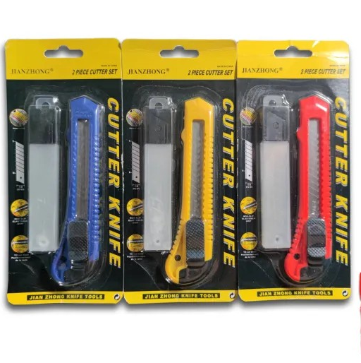 Trincheta Grande Cutter 18mm Con 3 Repuestos