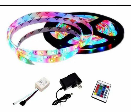 Tira De Led Kit Completo 5 Metros Int.-Exterior 28X35 RGB Luces